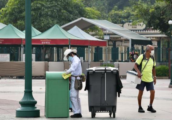 初步确诊病人曾到访 香港迪士尼暂停开放