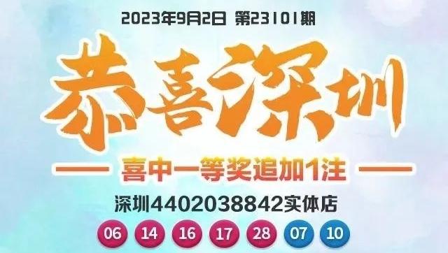 深新早点｜深圳1800万元彩票大奖无人认领！全城寻人