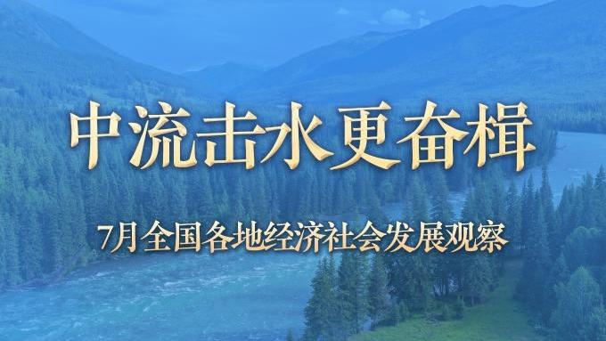 稳中求进每月看丨中流击水更奋楫——7月全国各地经济社会发展观察